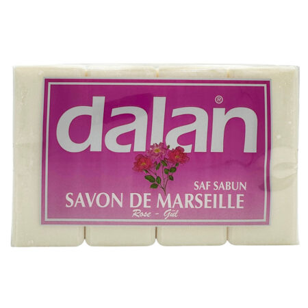 Mydło białe Marsylskie Różane 4 x 180 g