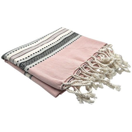 Ręcznik Peshtemal  szybkoschnący w pasy 100 % bawełna
