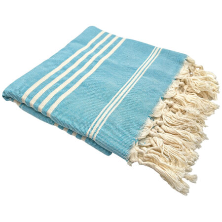 Ręcznik Peshtemal 100 % szary turecka bawełna