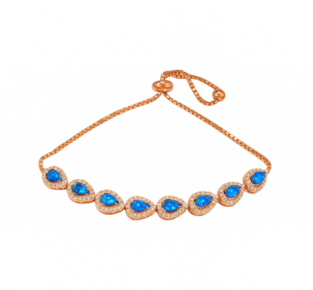 bransoletka z opalem