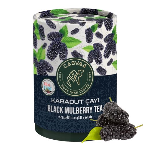 Turecka herbata owocowa z czarnej morwy Casvaa  200 g