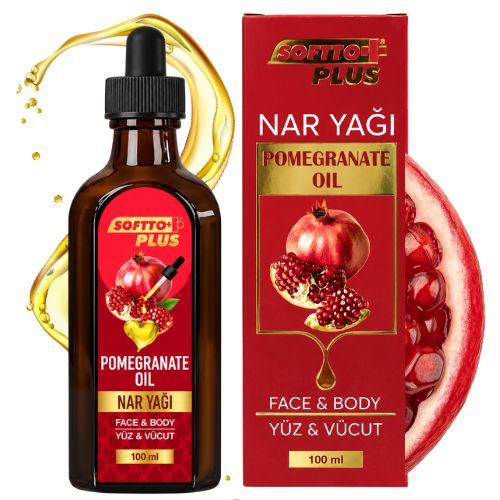Olejek z granatu Softto+ Plus 100 ml – Pomegranate Oil